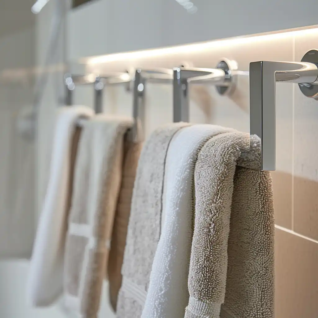 Moderne Handdoekhangers in Je Badkamer
